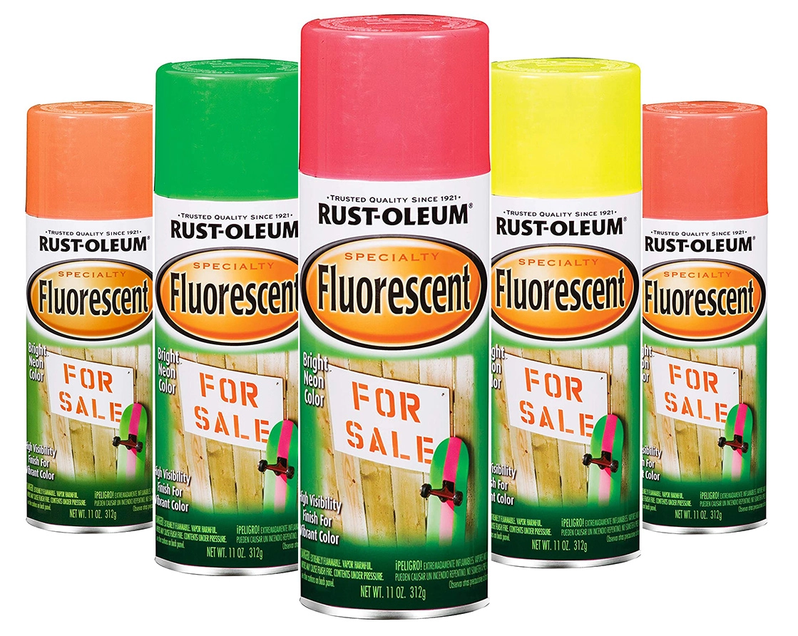 Sơn Huỳnh Quang Phát Sáng (Fluorescent - Rust-Oleum® 1942830)