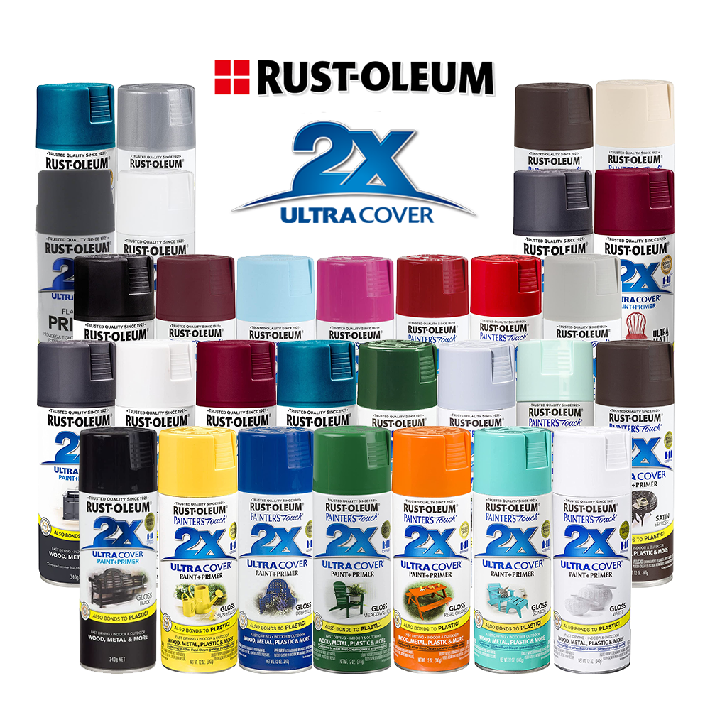Sơn xịt Gấp 2 độ phủ (2X Ultra Cover Spray Paint Rust-Oleum 249862)