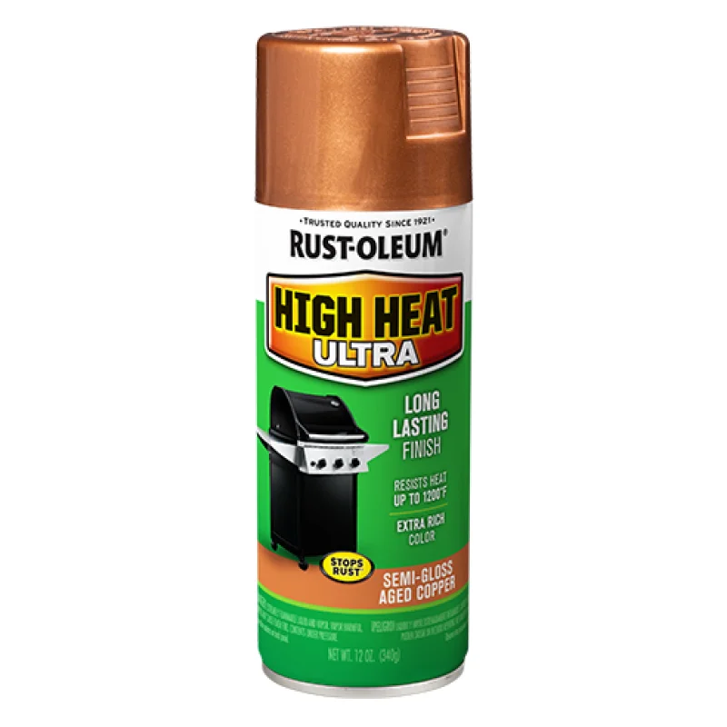 Sơn Xịt Chịu Nhiệt Cao Cấp (High Heat Enamel Spray Paint - Rust-Oleum® 7716830)